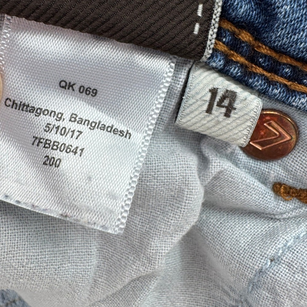 Boys 7 For All Mankind Slimmy Blue Slim Fit Jeans Size 14 - Picture 8 of 8